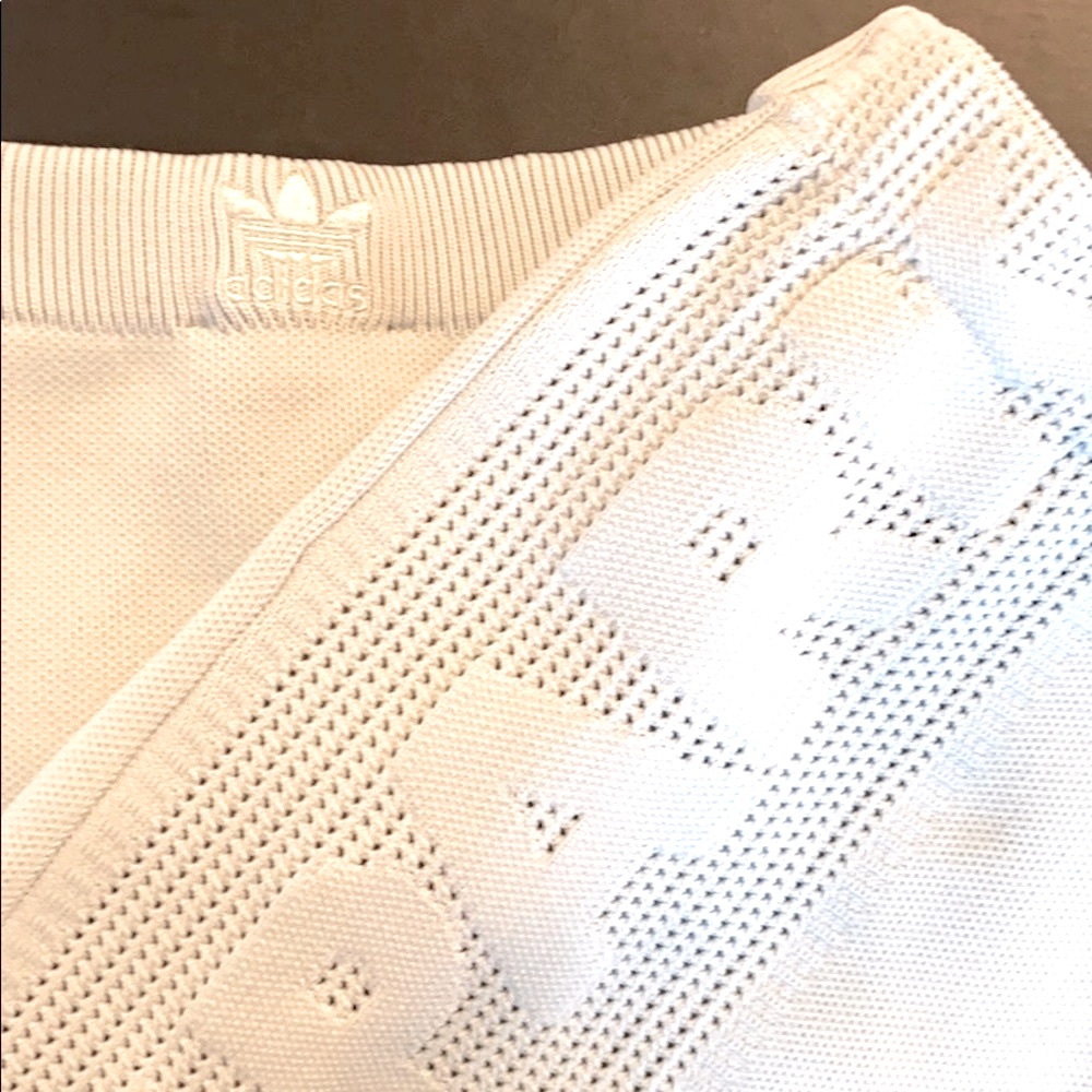IVY PARK x Adidas M Drip 2 Light Blue Knit Skirt